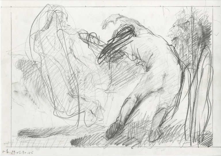Étude pour « Soft Love in a Loft », 1990