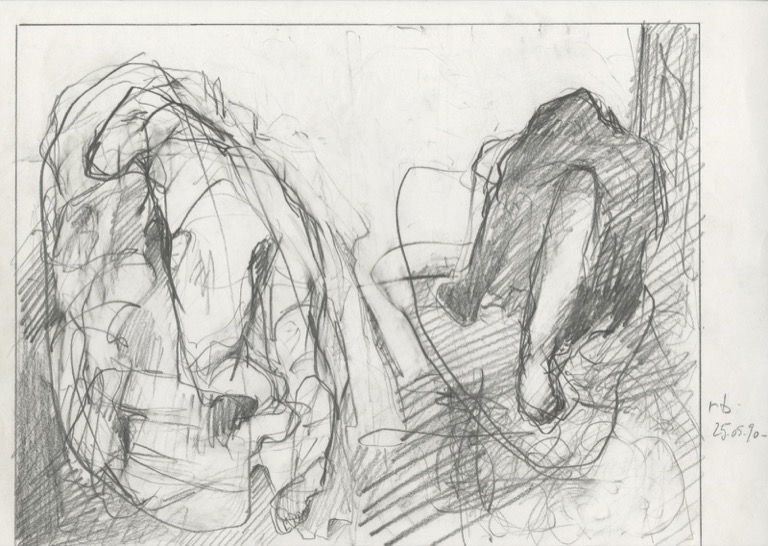 Étude pour « Soft Love in a Loft », 1990