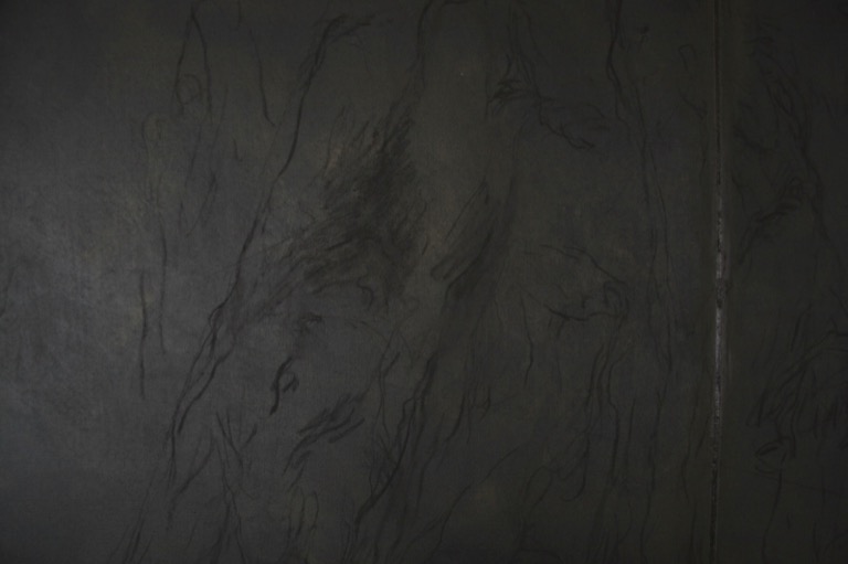 Triptyque noir, détail, 2007