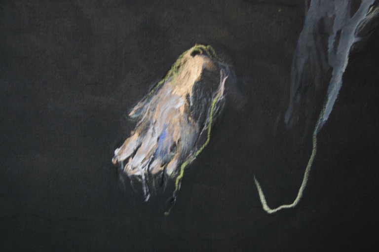 Triptyque noir, détail, 2007
