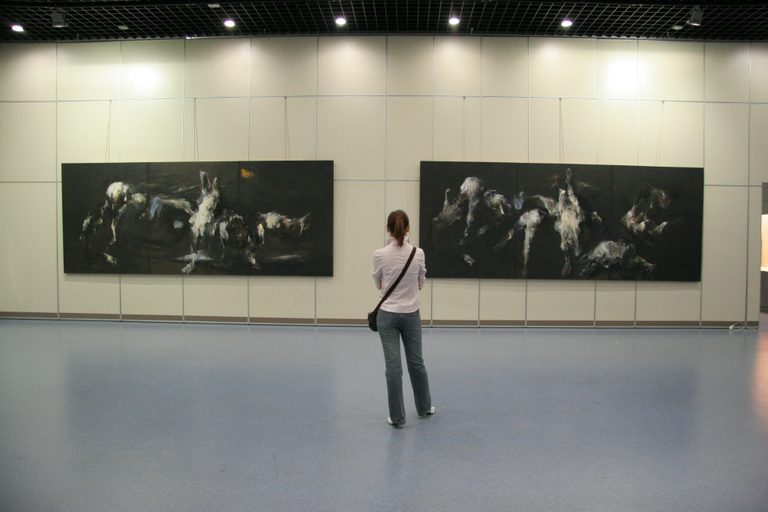 Exposition au musée de Tianjin